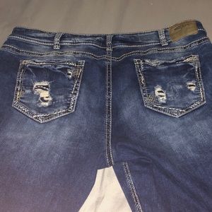 Silver Jean Capri’s